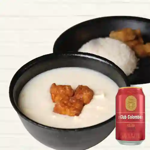 Combo Mote de Queso Especial + Club Cola Roja Lata 330ml