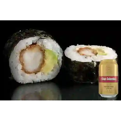 Combo Samurái Tempura + Cerveza club colombia 330 ml