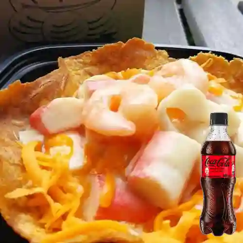 Combo Patacón Frutos Del Mar +Cocacola S/az 400ml