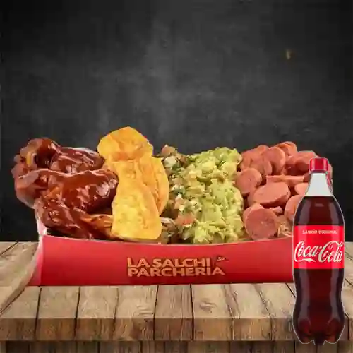 Combo Salchi Wings + Coca-Cola Sabor Original 1.5 l