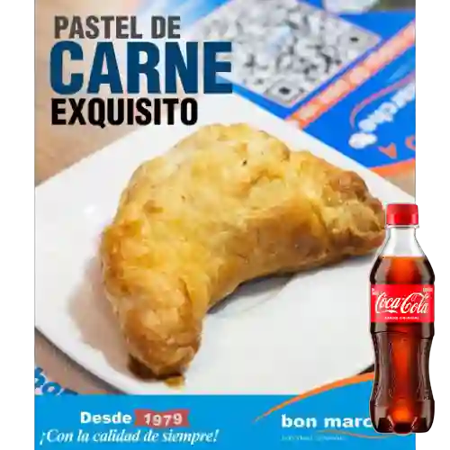 Combo Pastel de Carne +cocacola Orig 400ml