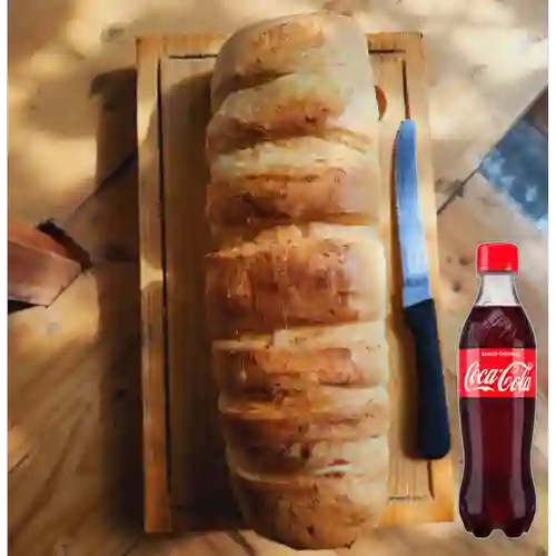 Combo Almohadilla Queso +Cocacola Orig 400ml