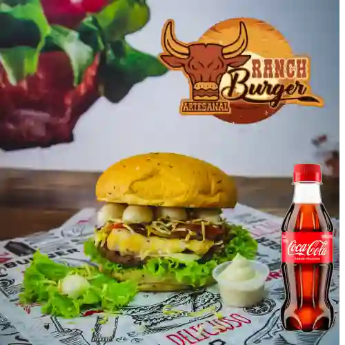 Combo Burger Mix + Coca Cola Original 250ML