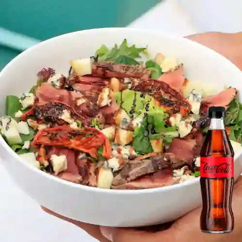 Combo Ensalada Lomo Azul + Coca-Cola Zero 300 ml
