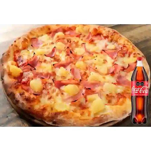 Combo Pizza Hawaiana + Coca Cola Original 1.5 l