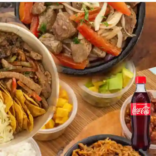 Combo Arma Tu Bowl Opcion 1 +Cocacola Orig 400ml