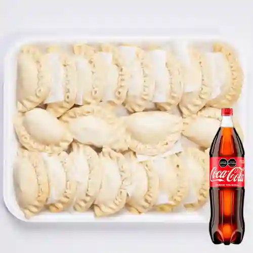 Combo Empanaditas Congeladas X 20 Uds. + Cocacola Orig 1.5 l