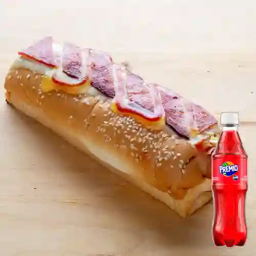 Combo Bendito Hot Dog Hawaiano + Premio 400 ml