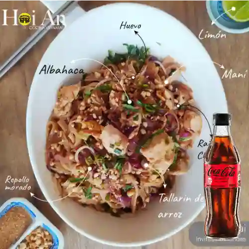 Combo Pad Thai + Coca Cola Sin Azúcar 300ML