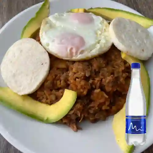 Combo Calentao Valluno + Manantial Sin Gas 600ML