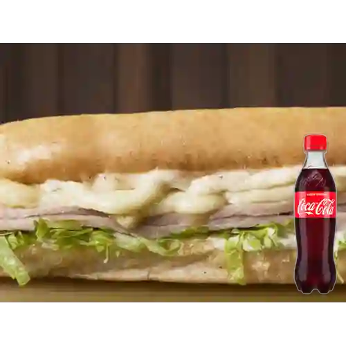 Combo Sándwich de Cordero +Cocacola Orig 400ml