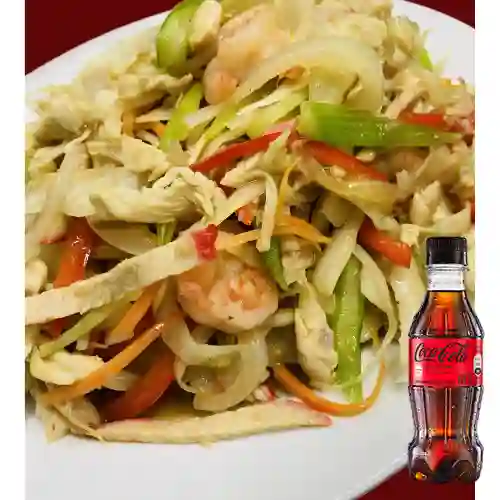 Combo Chop Suey Especial + Coca Cola Sin Azúcar 250ML