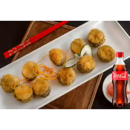 Combo Panko Sake Roll + Coca Cola Original 400 ml