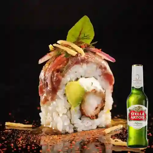 Combo Oishi Roll Ganador Sushi Master 2023 + Stella Artois