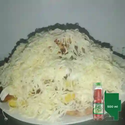 Combo Salchipapa Costeña + Mr Tea Limón 500 ml