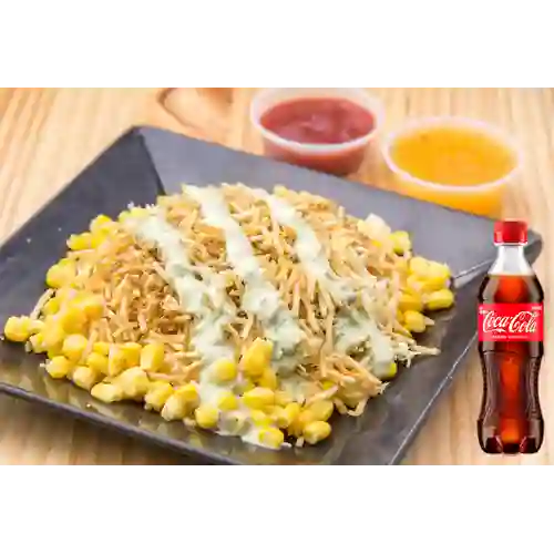 Combo Mazorca Desgranada Sencilla +Cocacola Orig 400ml