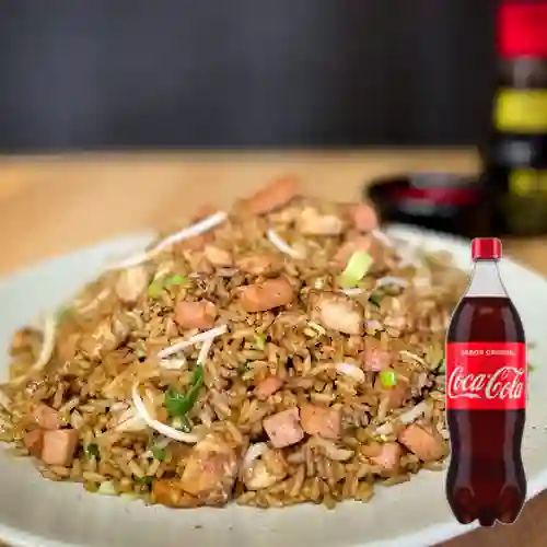 Combo Arroz Chino (2 Personas) + Cocacola Orig 1.5l
