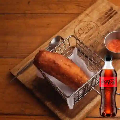 Combo Carimañola de Carne + Coca-Cola ZERO 400ml