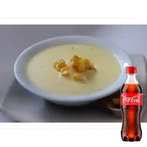 Combo Crema de Mazorca + Coca Cola Original 400 ml