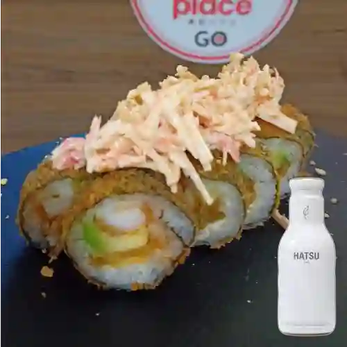 Combo Crunch Roll Apanado + Te Hatsu Blanco 400 ml