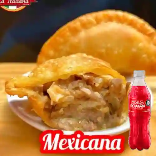 Combo Empanada Mexicana + Kola Román Original 400ML
