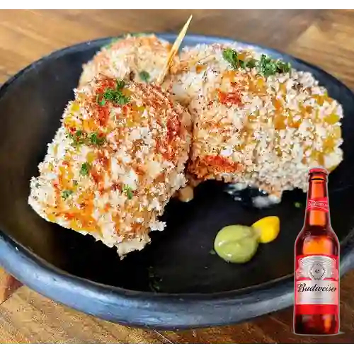 Combo Mazorquitas Ausa + Cerveza Budweiser Bot. 315ml