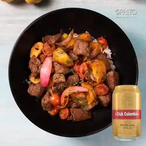 Combo Teriyaki + Club col. Dorada Lta 330ml