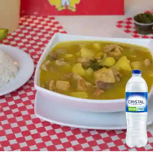 Combo Mondongo + Cristal Sin Gas 500 ml