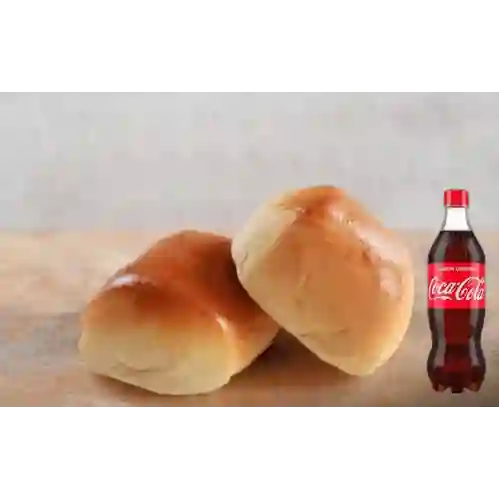 Combo Pan Tuky Tuky + Coca Cola 600ml