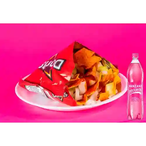 Combo Doriloco Familiar + Postobón Manzana 1.5 L