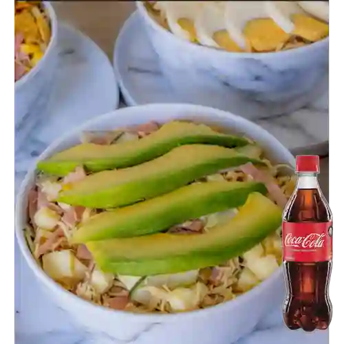 Combo Ensalada Mixta de la Casa +Cocacola Orig 600ML