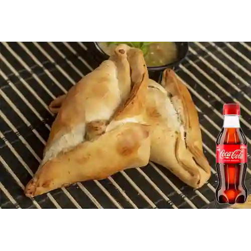 Combo Empanada de Champiñón + Coca Cola Original 250ML
