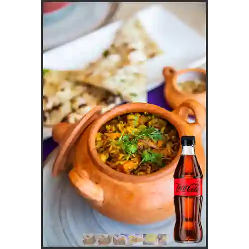 Combo Lamb Biryani + Coca-Cola ZERO 300 ml