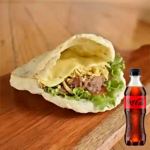 Combo Arepa Mixta + Coca-Cola ZERO 400ml