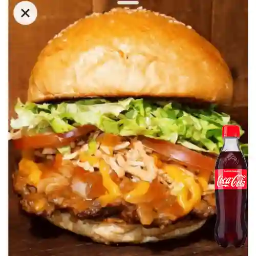 Combo Hamburguesa Reina Callejera +Cocacola Orig 500ml