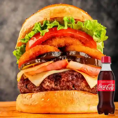 Combo Americana + Coca-Cola Sabor Original 250 ml