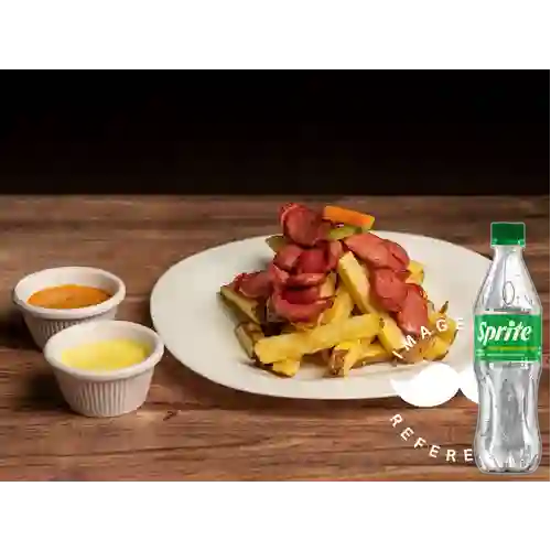 Combo Choripapa + Sprite Original 400ml