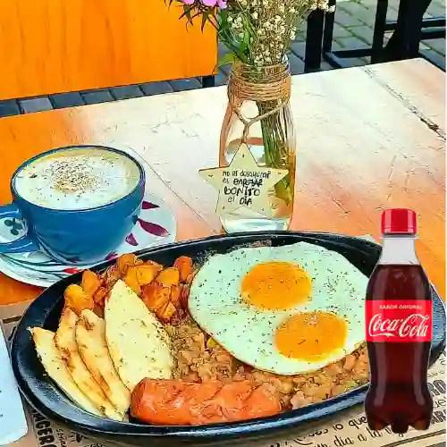 Combo Calentado Ciudad Victoria + Cocacola Orig 250 ml