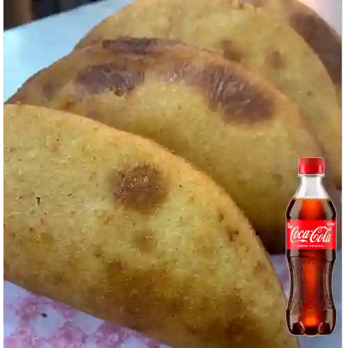 Combo Carne Mechada + Coca Cola Original 400Ml
