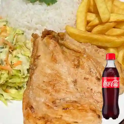 Combo Pechuga a la Plancha + Coca Cola Pet 400Ml