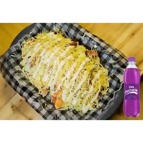 Combo Salchipapa Sammy's + Postobon Uva 400 ml