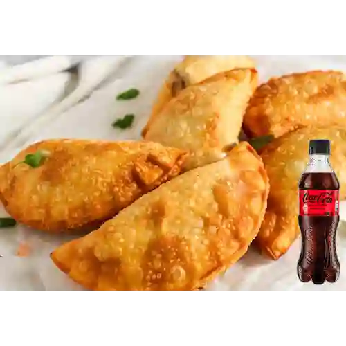 Combo Empanada de Harina Personal +Cocacola S/az 400ml