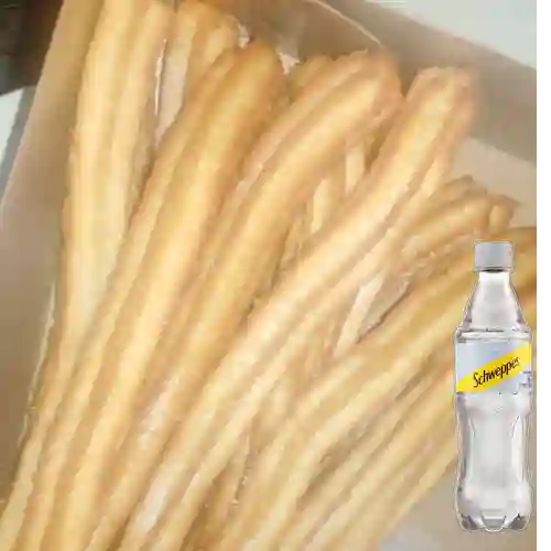 Combo Churritos X 15 + Schweppes Soda 400ml