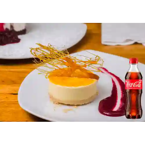 Combo Pie de Maracuya + Coca Cola Original 400 ml