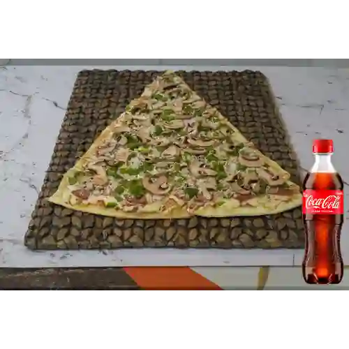 Combo Pizza Triangular Caprichosa +Cocacola Orig 400ml