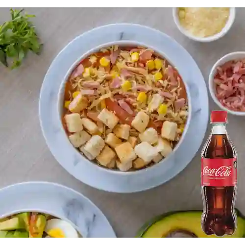 Combo Ensalada Premium + Coca Cola Original 600ML
