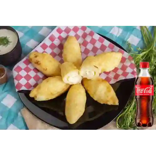 Combo Carimañola con Queso + Coca Cola Original 400 ml