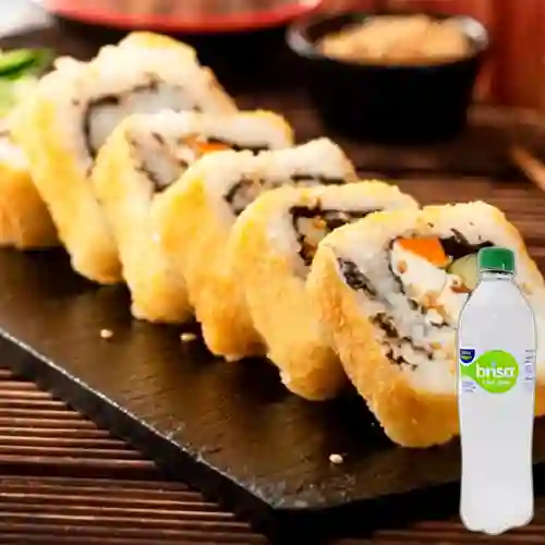 Combo Oriental Tempura Roll + Brisa Con Gas 400 ml