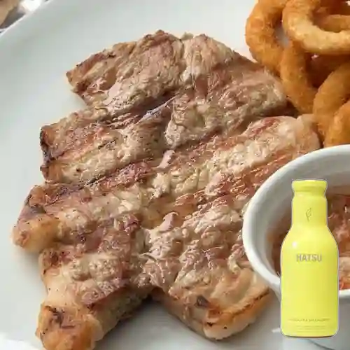 Punta de Anca de Cerdo +Hatsu Amarillo Carambolo 400ml