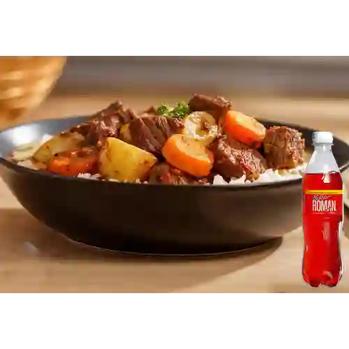 Combo Carne en Bistec + Kola Roman 400 ml